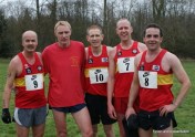 Members of the successful Coventry Godiva Harriers